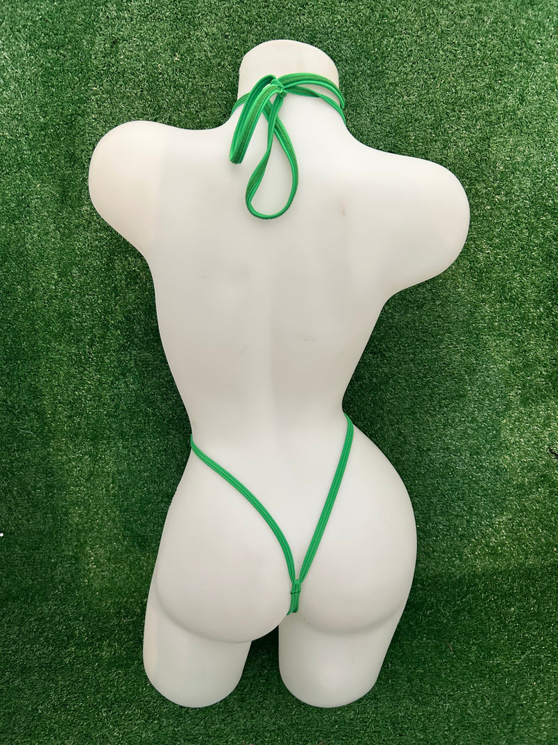 JILLYROCKS 1 pc neon pink green slingshot rave festival stripper piece