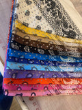Rhinestone BLING Bandana ASST colors